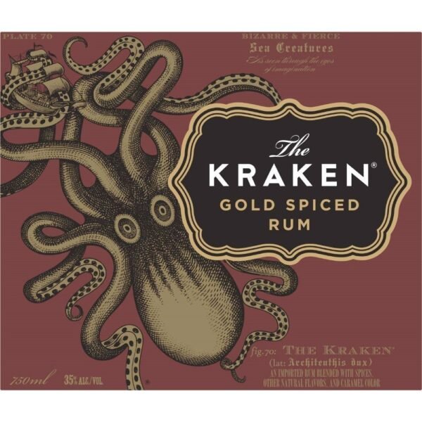 Kraken Gold Spiced Rum 1.75L