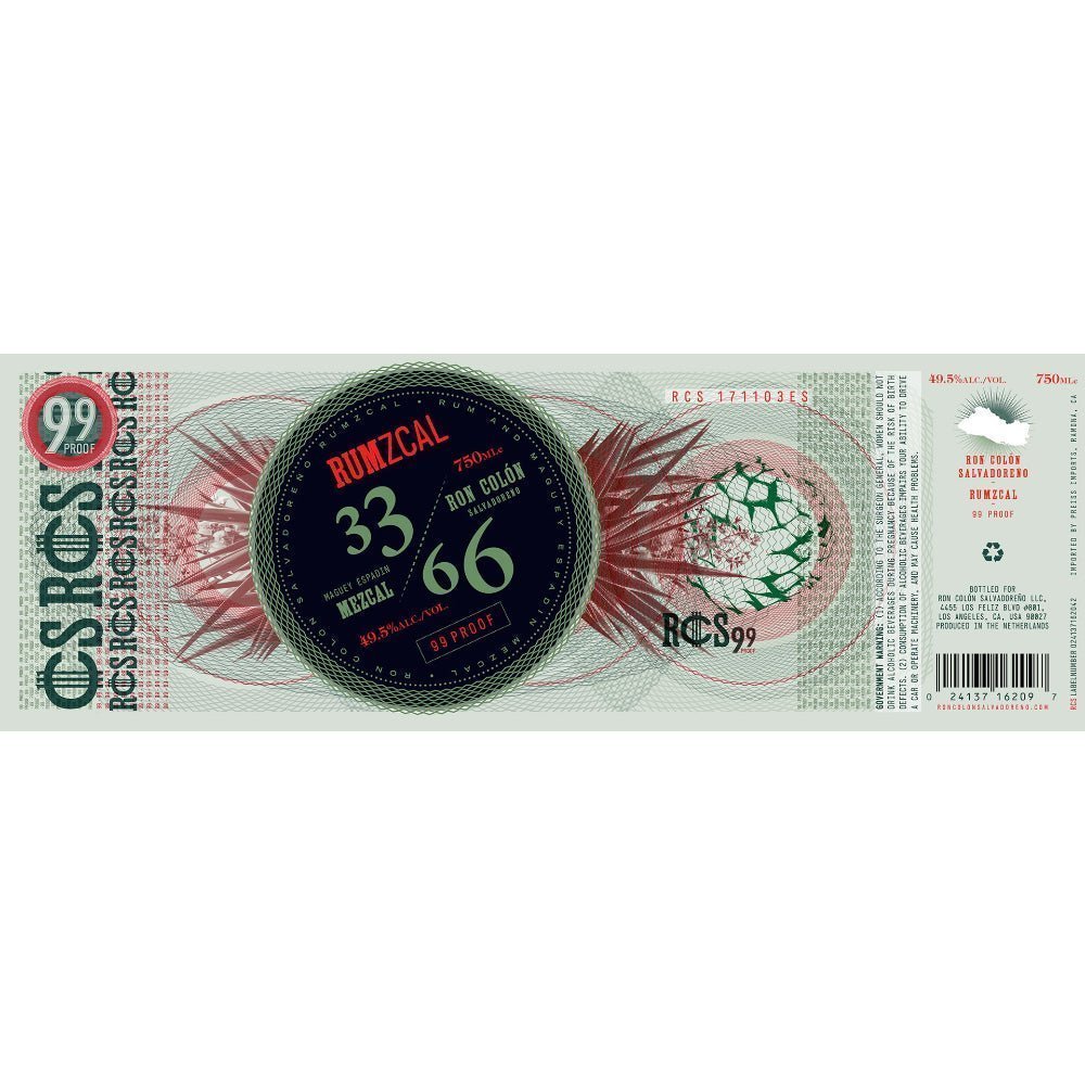 Ron Colón Salvadoreño Rumczal 33/66